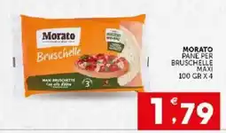 Mercadò Morato pane per bruschelle maxi offerta