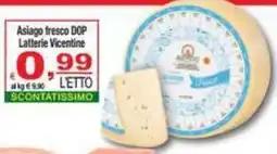 CTS Supermercati Asiago fresco DOP Lattorie Vicentine offerta