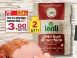 CTS Supermercati gran fesa di tacchino offerta