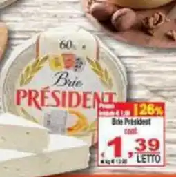 CTS Supermercati Brie Président offerta