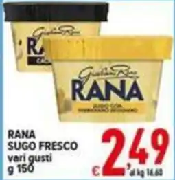 Iper Triscount Rana sugo fresco offerta