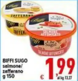 Iper Triscount Biffi sugo salmone/zefferano offerta