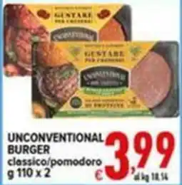 Iper Triscount Unconventional burger offerta