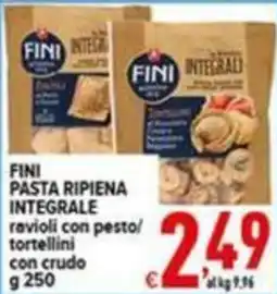 Iper Triscount FINI PASTA RIPIENA INTEGRALE offerta