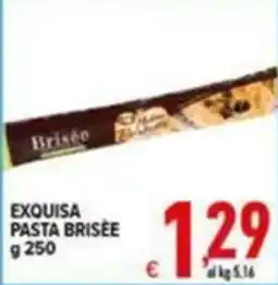 Iper Triscount Exquisa pasta brisée offerta