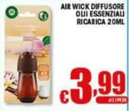 Sacoph Air wick diffusore oili essenziali ricarica offerta