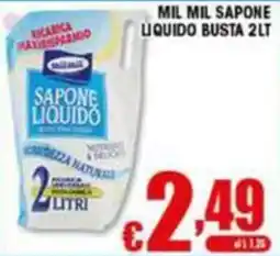Sacoph Sapone liquido Mil Mil offerta