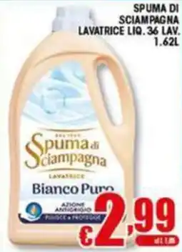 Sacoph Spuma di Sciampagna Lavatrice Bianco Puro offerta