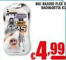 Sacoph Bic rasoio flex 5 offerta