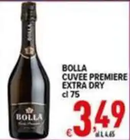 Iper Triscount Bolla cuvée première extra dry offerta