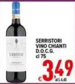 Iper Triscount Serristori vino chianti offerta