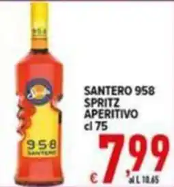 Iper Triscount Santero Spritz Aperitivo offerta