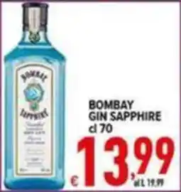 Iper Triscount Bombay gin sapphire offerta