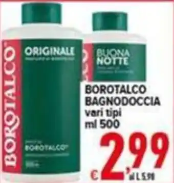 Borotalco bagnodoccia
