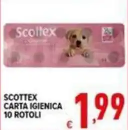 Iper Triscount Scottex carta igienica offerta