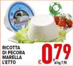 Iper Triscount Ricotta di pecora Marella offerta