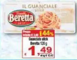 CTS Supermercati Guanciale stick Beretta offerta