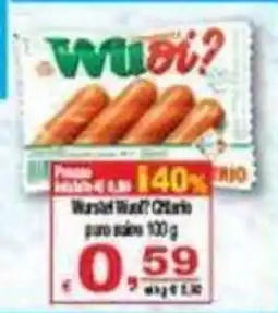 CTS Supermercati Wurstel Wust? Cirio offerta