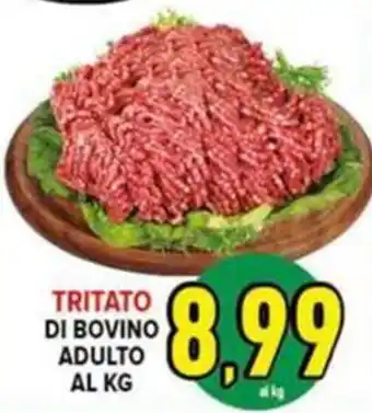 Tritato di bovino adulto