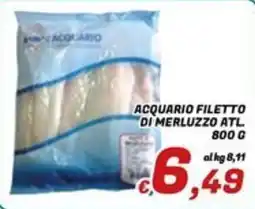 Idromarket Acquario filetto di merluzzo atl. offerta
