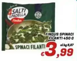 Idromarket Findus Spinaci Filanti offerta