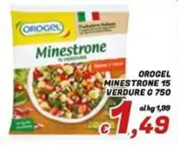 Idromarket Orogel minestrone 15 verdure offerta