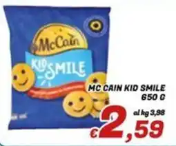 Idromarket McCain Kid Smile offerta