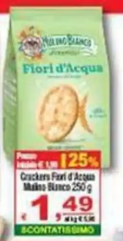 CTS Supermercati Crackers Fiori d'Acqua Molino Bianco offerta