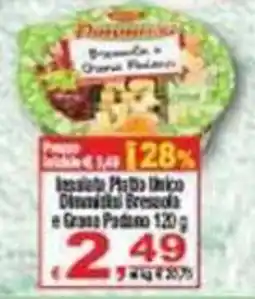 CTS Supermercati Insalata Prato Unico Dinamita Bresaola e Grana Padano offerta