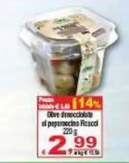 CTS Supermercati Olive denocciolate al peperoncino Piccaci offerta