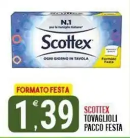 Tutto Buono Scottex tovaglioli offerta