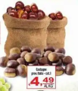 CTS Supermercati Castagne prov. Italia - cat. I offerta