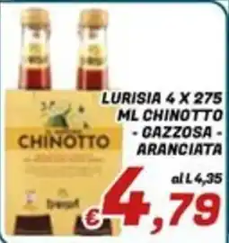 Idromarket Lurisia Chinotto Gazzosa Aranciata offerta