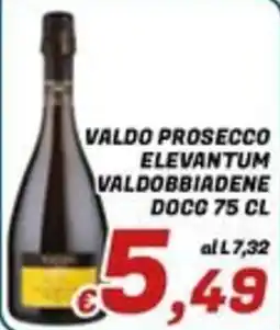 Idromarket Valdo Prosecco Elevantum Valdobbiadene DOCG offerta