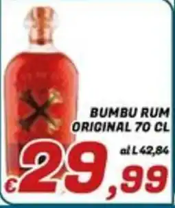 Idromarket Bumbu rum original offerta