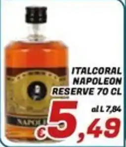 Idromarket Italcoral Napoleon Reserve offerta