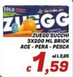 Idromarket Zuegg succhi offerta