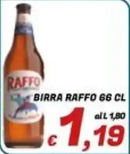 Idromarket Birra Raffo offerta