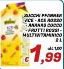 Idromarket Succhi Pfanner offerta