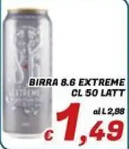 Idromarket Birra 8.6 Extreme offerta