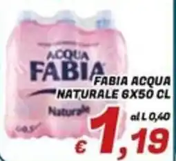 Idromarket Acqua Fabia naturale offerta