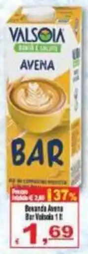 CTS Supermercati Beveranda Avena Bar Valsola offerta