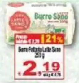 CTS Supermercati Burro Sano offerta