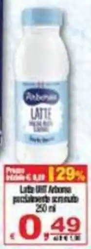 CTS Supermercati Latte UHT Arborea parzialmente scremato offerta