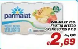 Idromarket Parmalat yogurt intero vellutato offerta