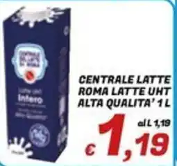 Idromarket Centrale Latte Roma Latte UHT offerta