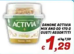 Idromarket Danone Activia mix and co gusti assortiti offerta