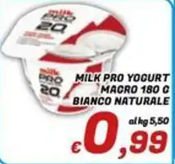 Idromarket Milk Pro Yogurt Macro Bianco Naturale offerta