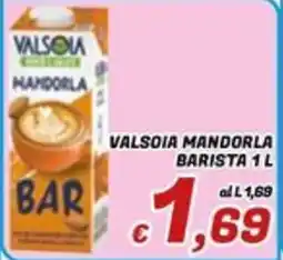 Idromarket Valsòia mandorla barista offerta