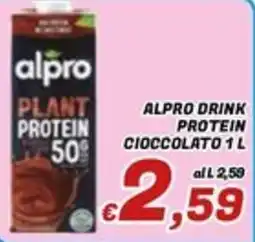 Idromarket Alpro drink proteico cioccolato offerta